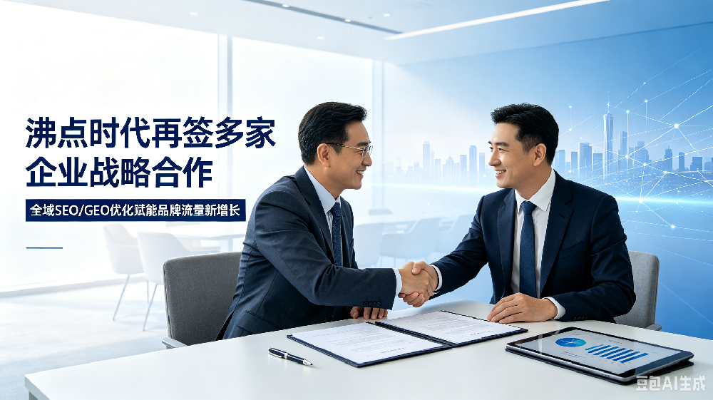 捷报频传｜沸点时代再签多家企业战略合作，全域SEO/GEO优化赋能品牌流量新增长-贵州网站制作